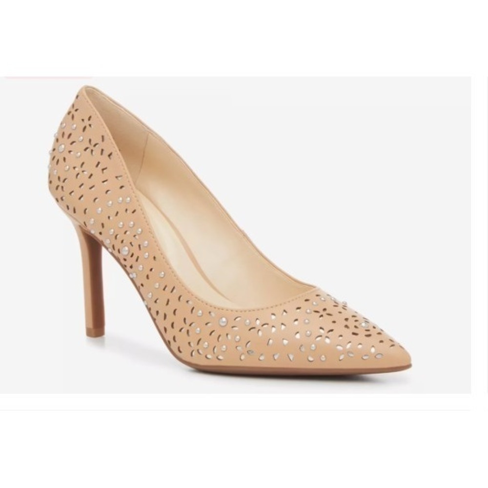 Jessica Simpson Nettles Stiletto Heel Women's 6.5M Nude NWNT Slip‑On Pointed Toe